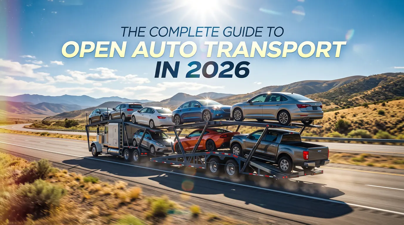 the-complete-guide-to-open-auto-transport-poster